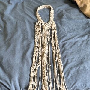 Handmade Macramé Bridal Veil